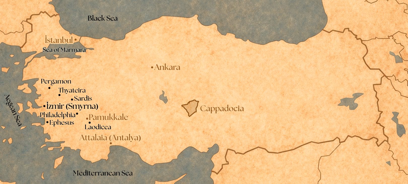 7 Churches of Revelation